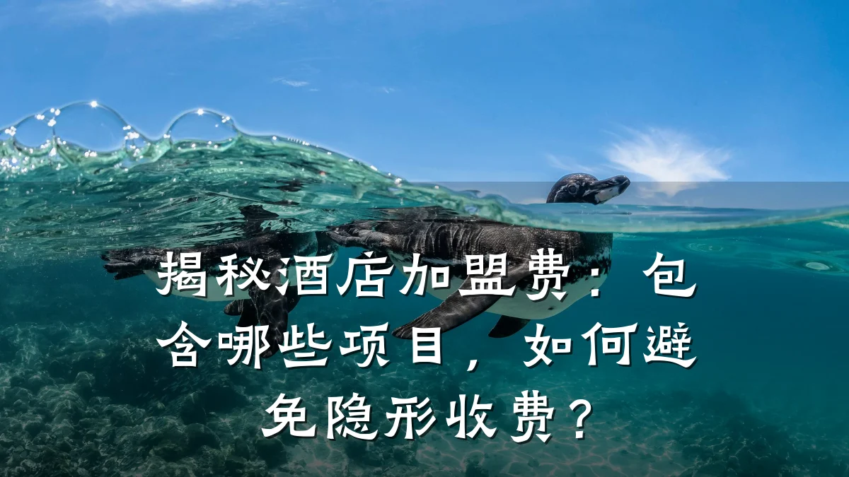 揭秘酒店加盟费:包含哪些项目,如何避免隐形收费?
