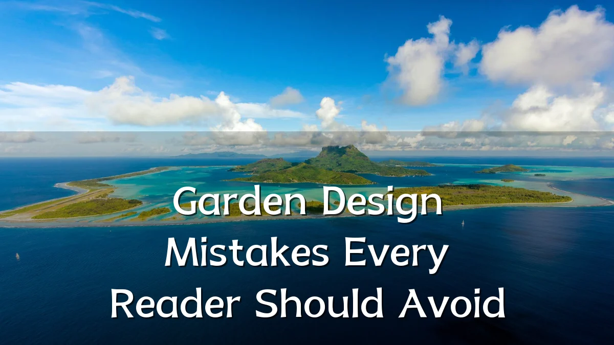 Garden Design Mistakes Every Reader Should Avoid
