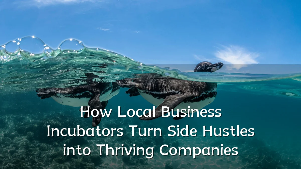 How Local Business Incubators Turn Side Hustles into Thriving Companies