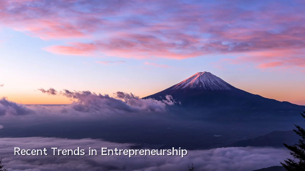 Recent Trends in Entrepreneurship