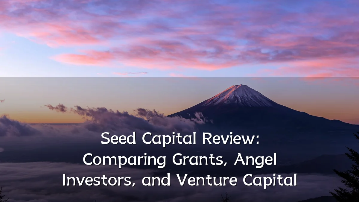 Seed Capital Review: Comparing Grants, Angel Investors, and Venture Capital