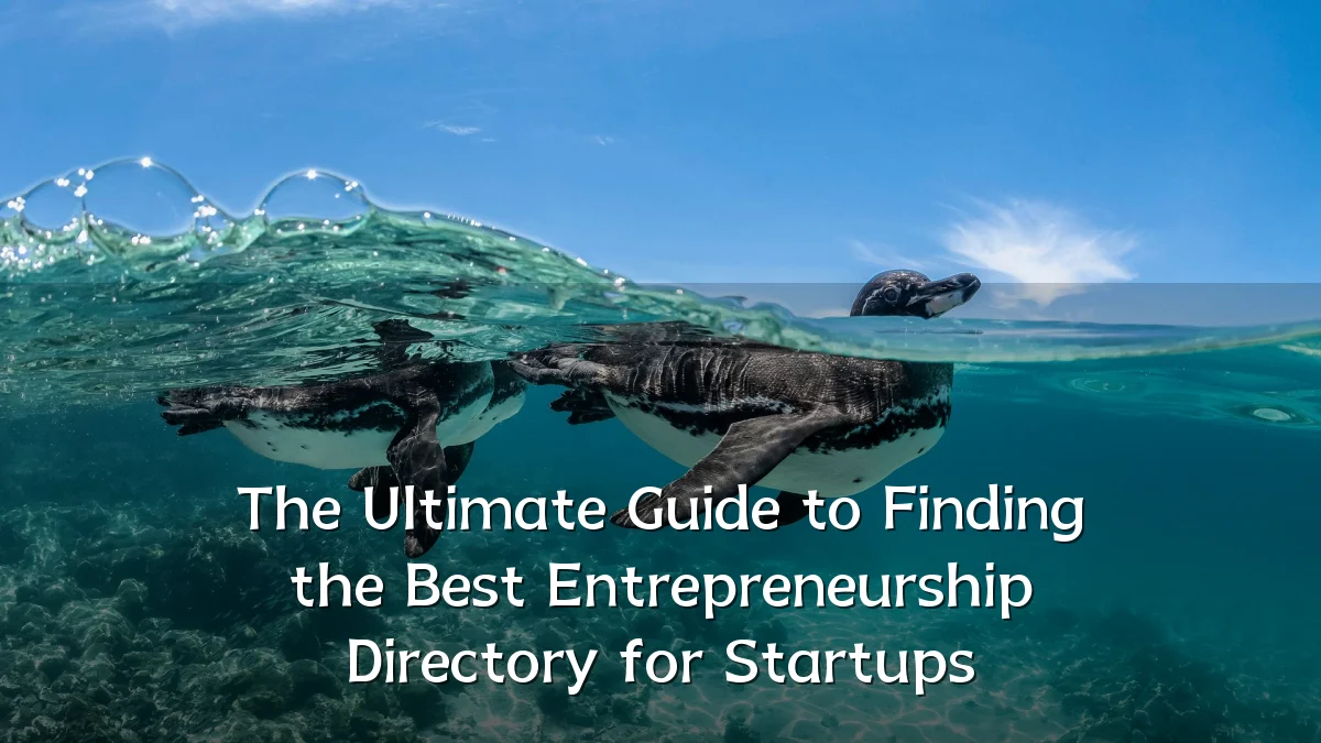 The Ultimate Guide to Finding the Best Entrepreneurship Directory for Startups