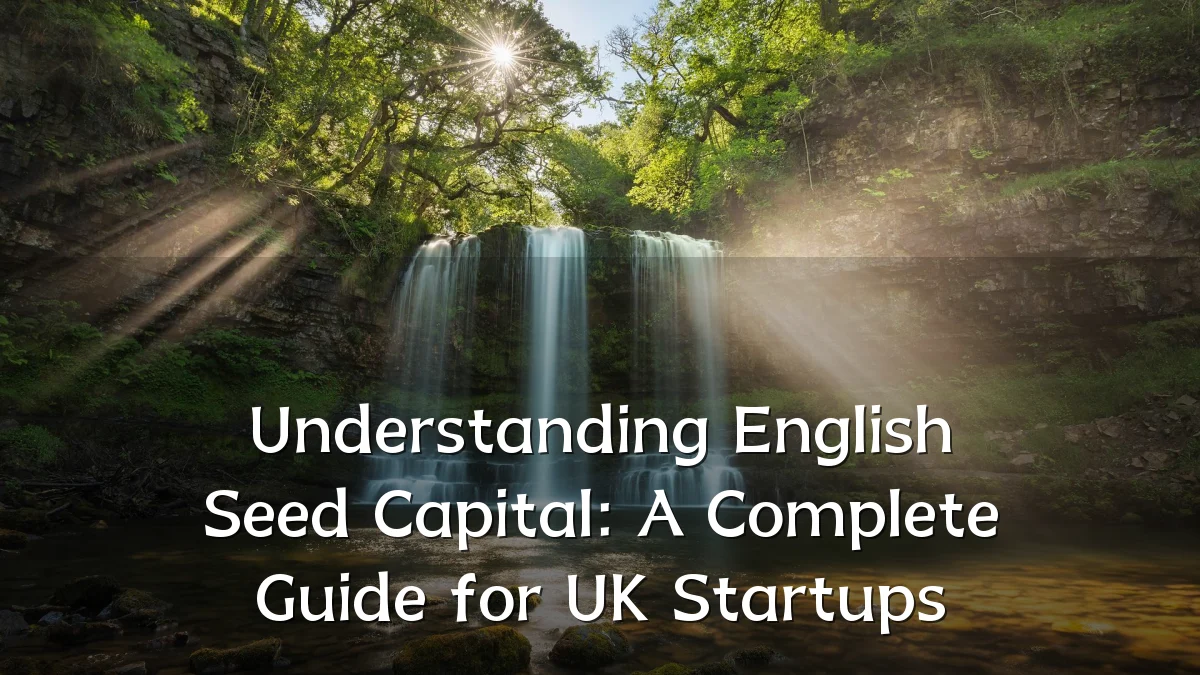 Understanding English Seed Capital: A Complete Guide for UK Startups
