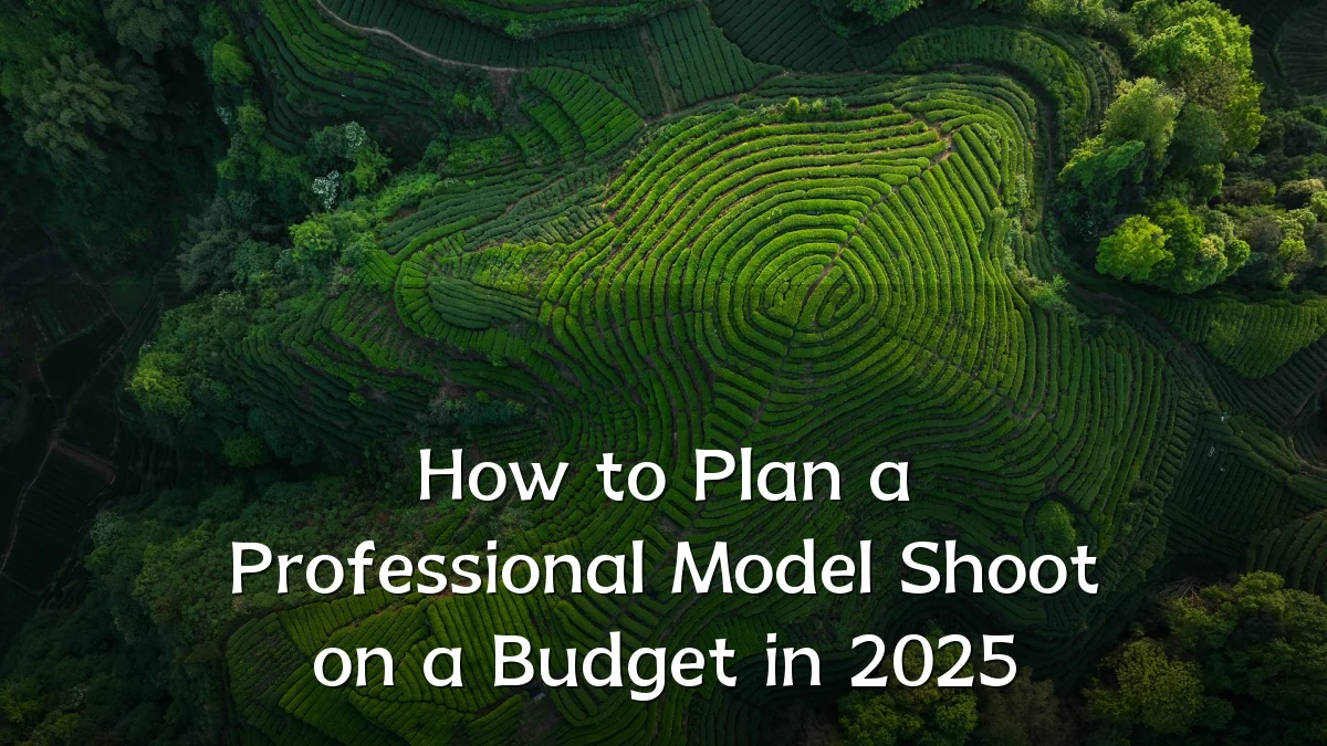 How to Plan a Professional Model Shoot on a Budget in 2025