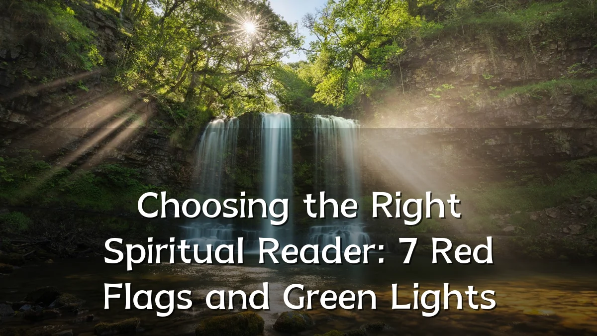 Choosing the Right Spiritual Reader: 7 Red Flags and Green Lights